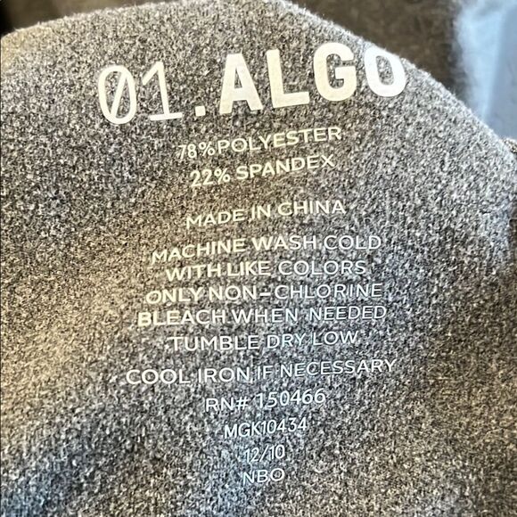 Gray ALGO Performance Pullover - Picture 6 of 8